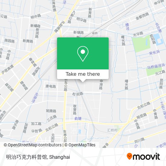 明治巧克力科普馆 map
