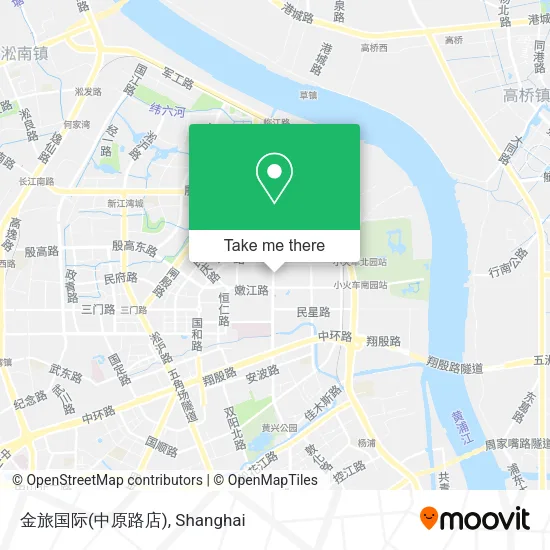 金旅国际(中原路店) map