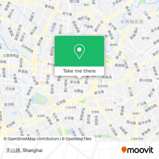 天山路 map