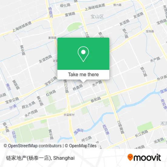 链家地产(杨泰一店) map