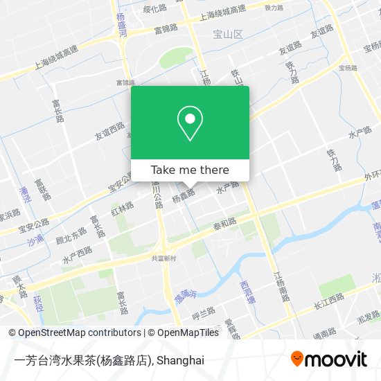 一芳台湾水果茶(杨鑫路店) map