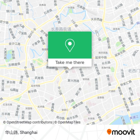 华山路 map
