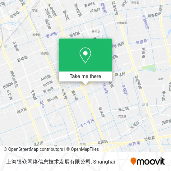 上海银众网络信息技术发展有限公司 map