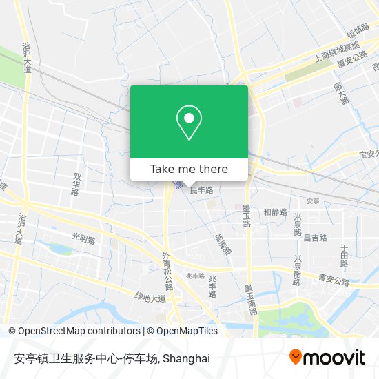 安亭镇卫生服务中心-停车场 map