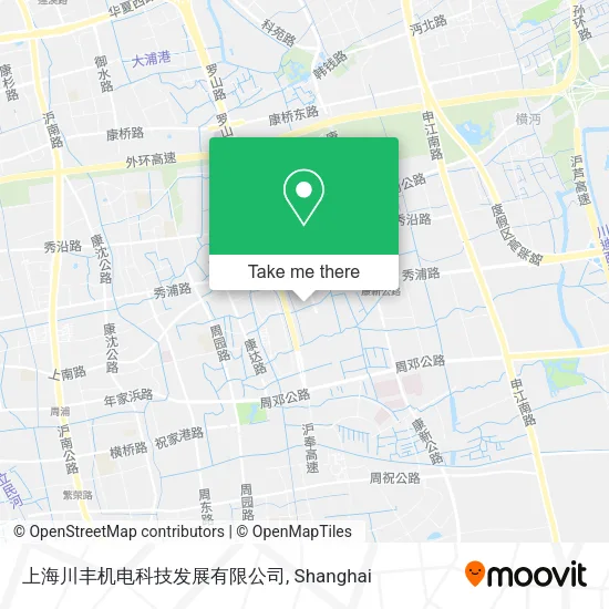 上海川丰机电科技发展有限公司 map