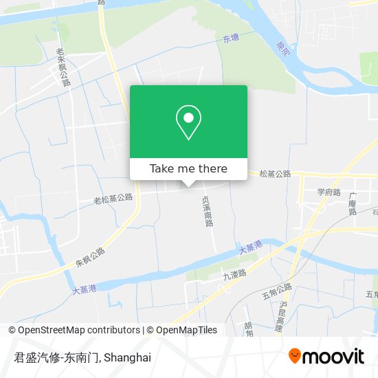 君盛汽修-东南门 map