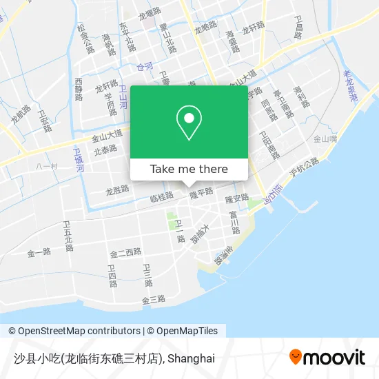 沙县小吃(龙临街东礁三村店) map