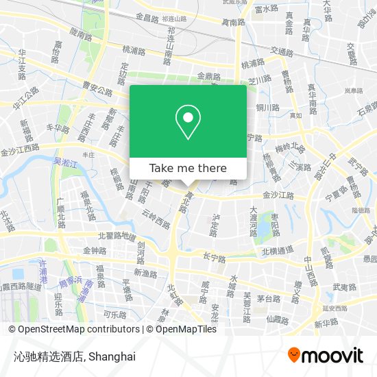 沁驰精选酒店 map
