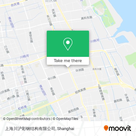上海川沪彩钢结构有限公司 map
