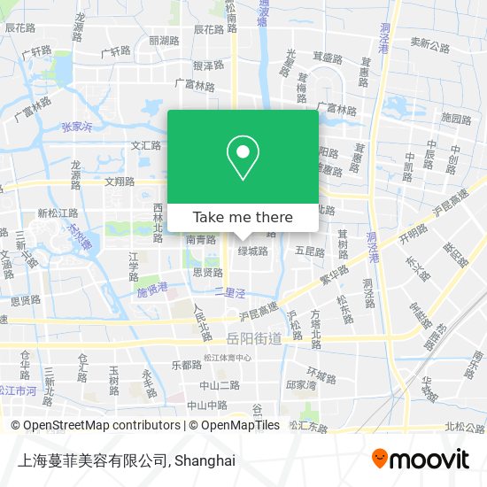 上海蔓菲美容有限公司 map