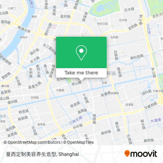 曼西定制美容养生造型 map