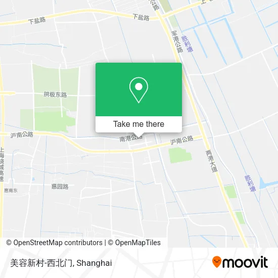 美容新村-西北门 map