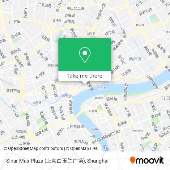 Sinar Mas Plaza (上海白玉兰广场) map