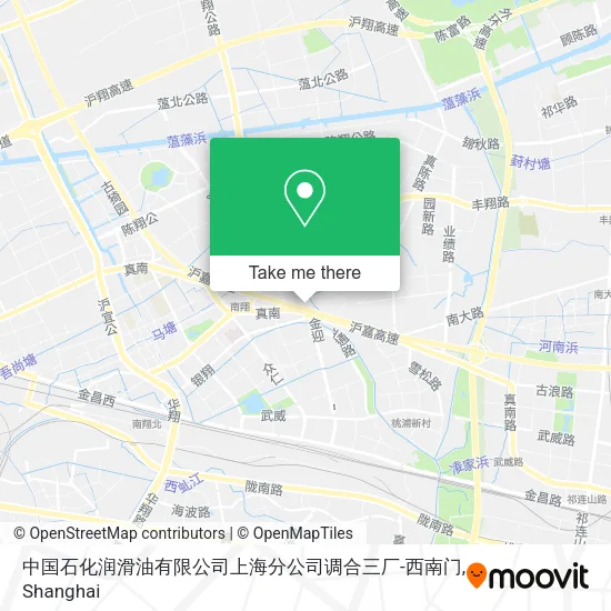 中国石化润滑油有限公司上海分公司调合三厂-西南门 map