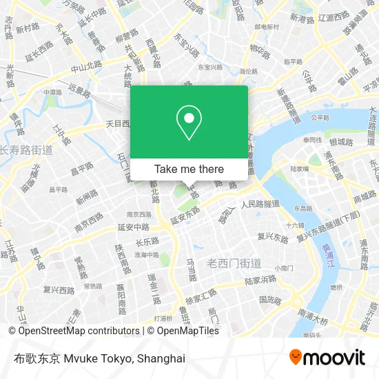 布歌东京 Mvuke Tokyo map