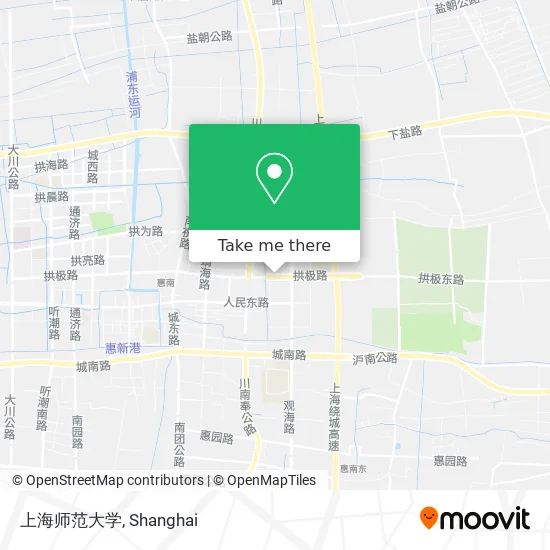 上海师范大学 map