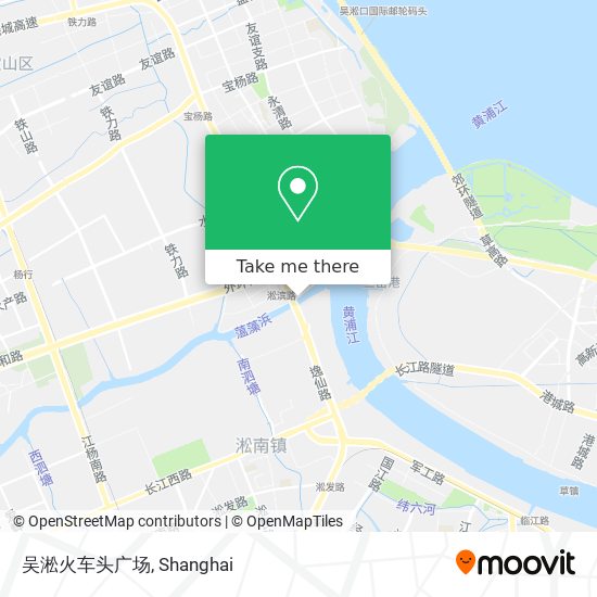 吴淞火车头广场 map