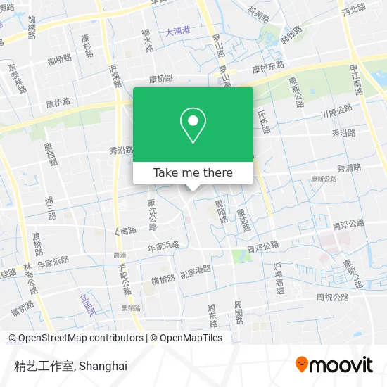 精艺工作室 map