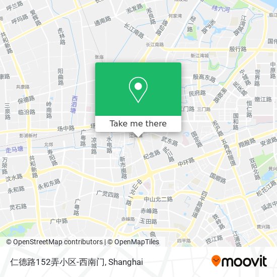 仁德路152弄小区-西南门 map