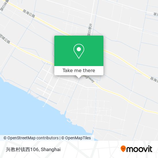 兴教村镇西106 map
