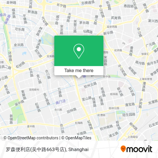罗森便利店(吴中路663号店) map