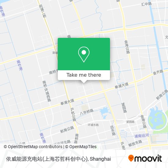 依威能源充电站(上海芯哲科创中心) map