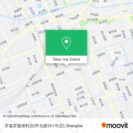罗森罗森便利店(申北路261号店) map
