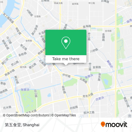 第五食堂 map