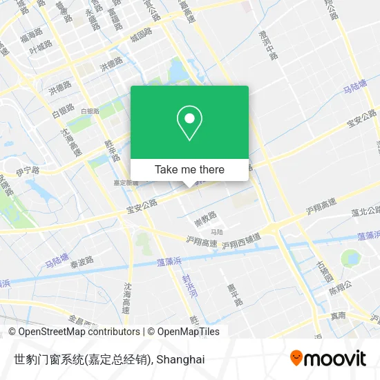 世豹门窗系统(嘉定总经销) map