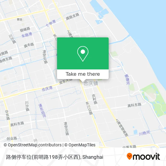 路侧停车位(前哨路198弄小区西) map