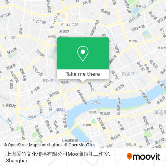 上海爱竹文化传播有限公司Moo漾婚礼工作室 map