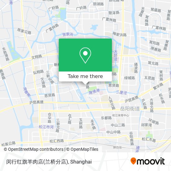 闵行红旗羊肉店(兰桥分店) map