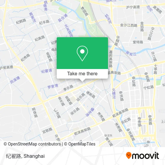 纪翟路 map