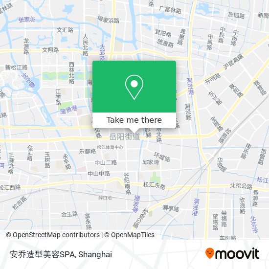 安乔造型美容SPA map
