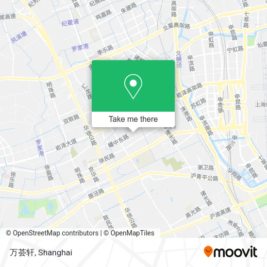 万荟轩 map