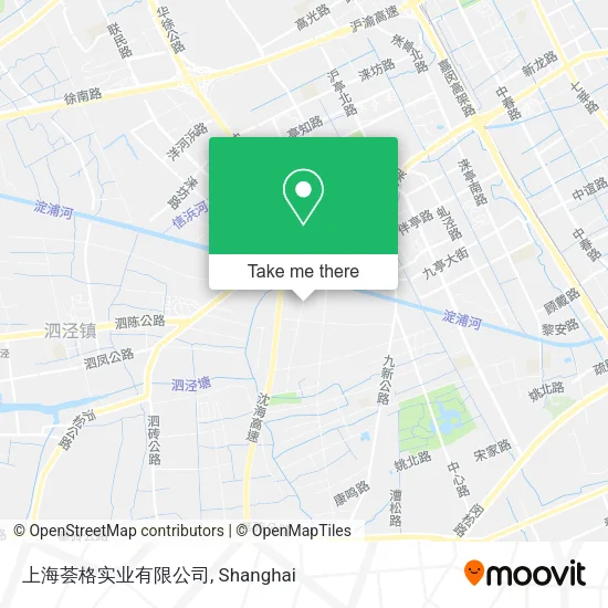 上海荟格实业有限公司 map