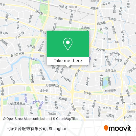 上海伊舍服饰有限公司 map