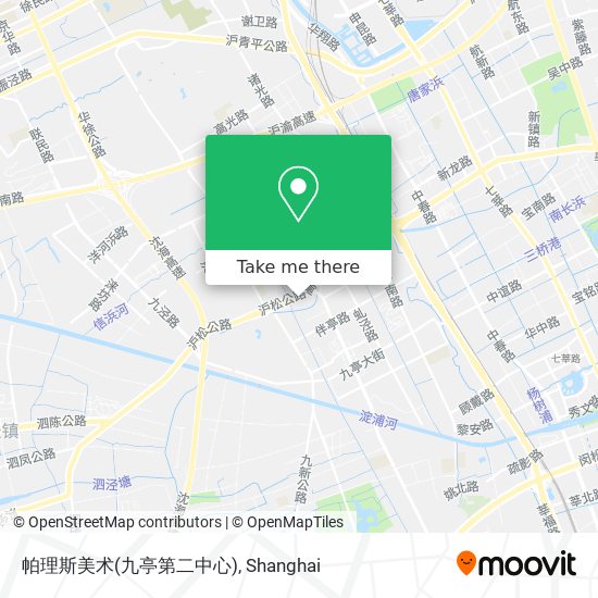 帕理斯美术(九亭第二中心) map