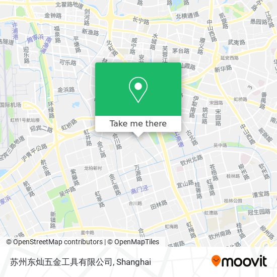 苏州东灿五金工具有限公司 map