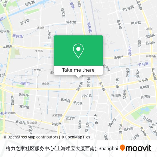 格力之家社区服务中心(上海领宝大厦西南) map