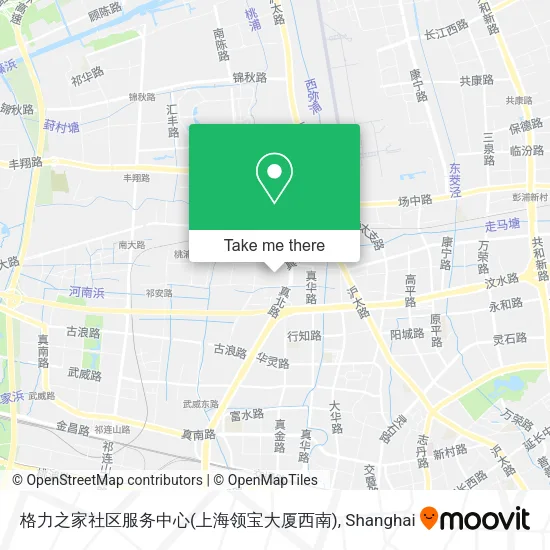格力之家社区服务中心(上海领宝大厦西南) map