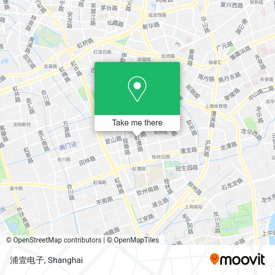浦壹电子 map