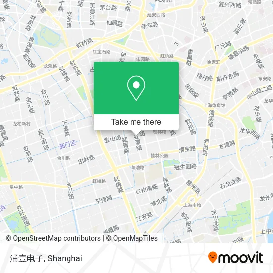 浦壹电子 map