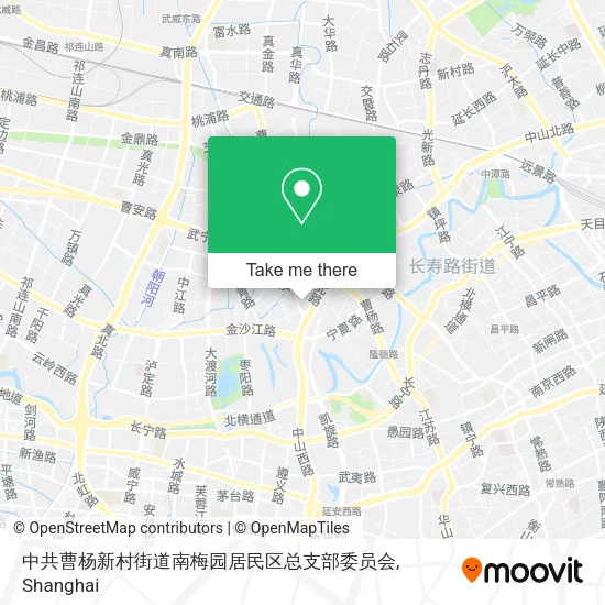 中共曹杨新村街道南梅园居民区总支部委员会 map