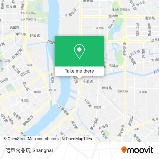 远昂食品店 map