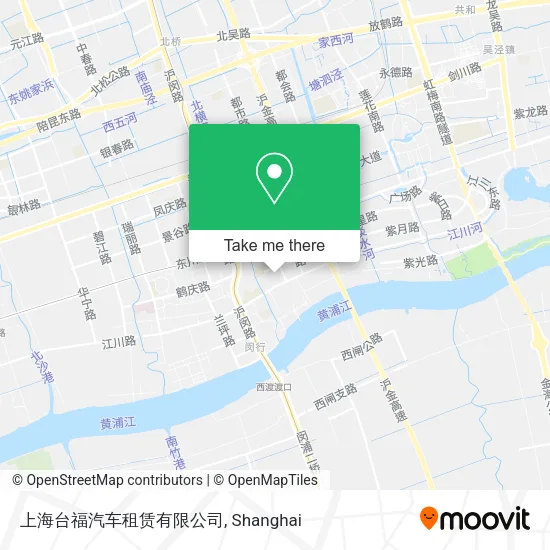 上海台福汽车租赁有限公司 map
