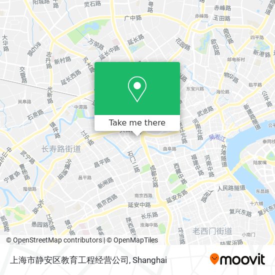上海市静安区教育工程经营公司 map