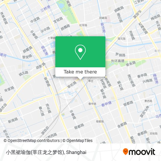 小黑裙瑜伽(莘庄龙之梦馆) map