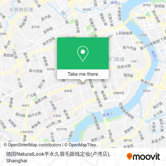 德国NaturalLook半永久眉毛眼线定妆(卢湾店) map