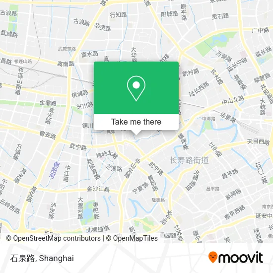 石泉路 map